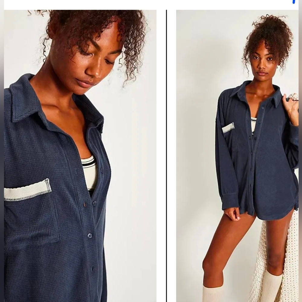 FREE PEOPLE
Intimately - Check It Out Sleep Shirt Xs
